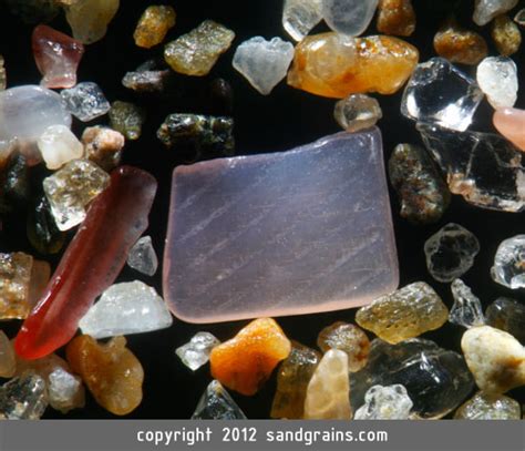 pictures of sand magnified 300 x are fake